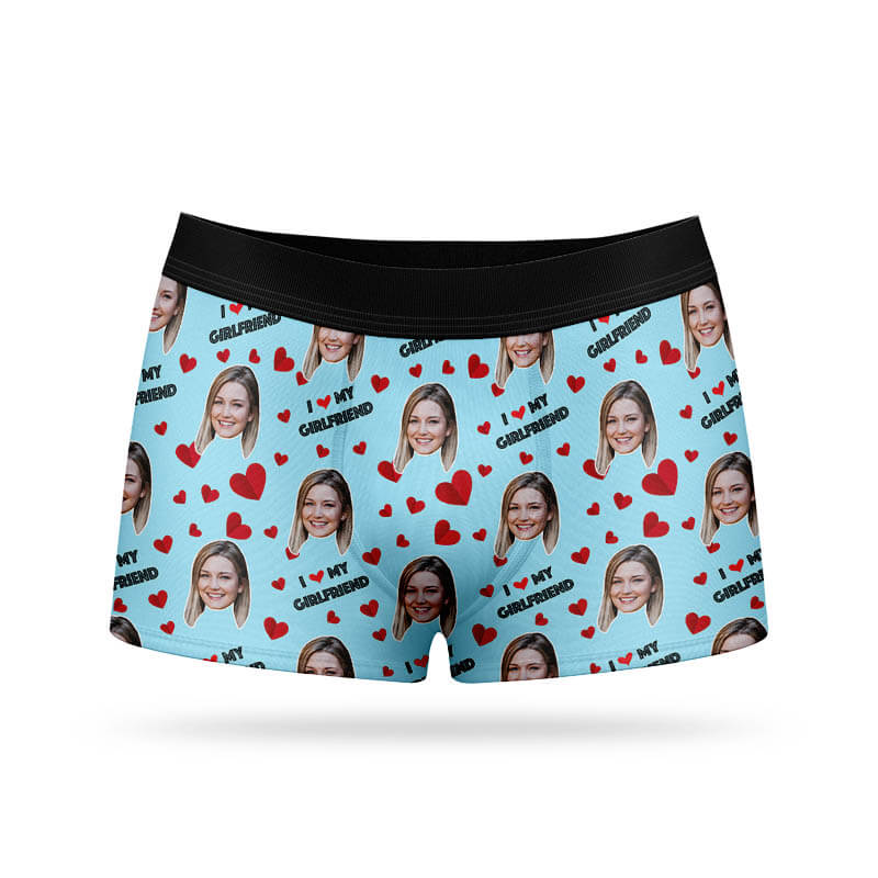Custom Face Boxers Underwear Personalized Unlimited Rides White Mens' – Custom  Face Shirt