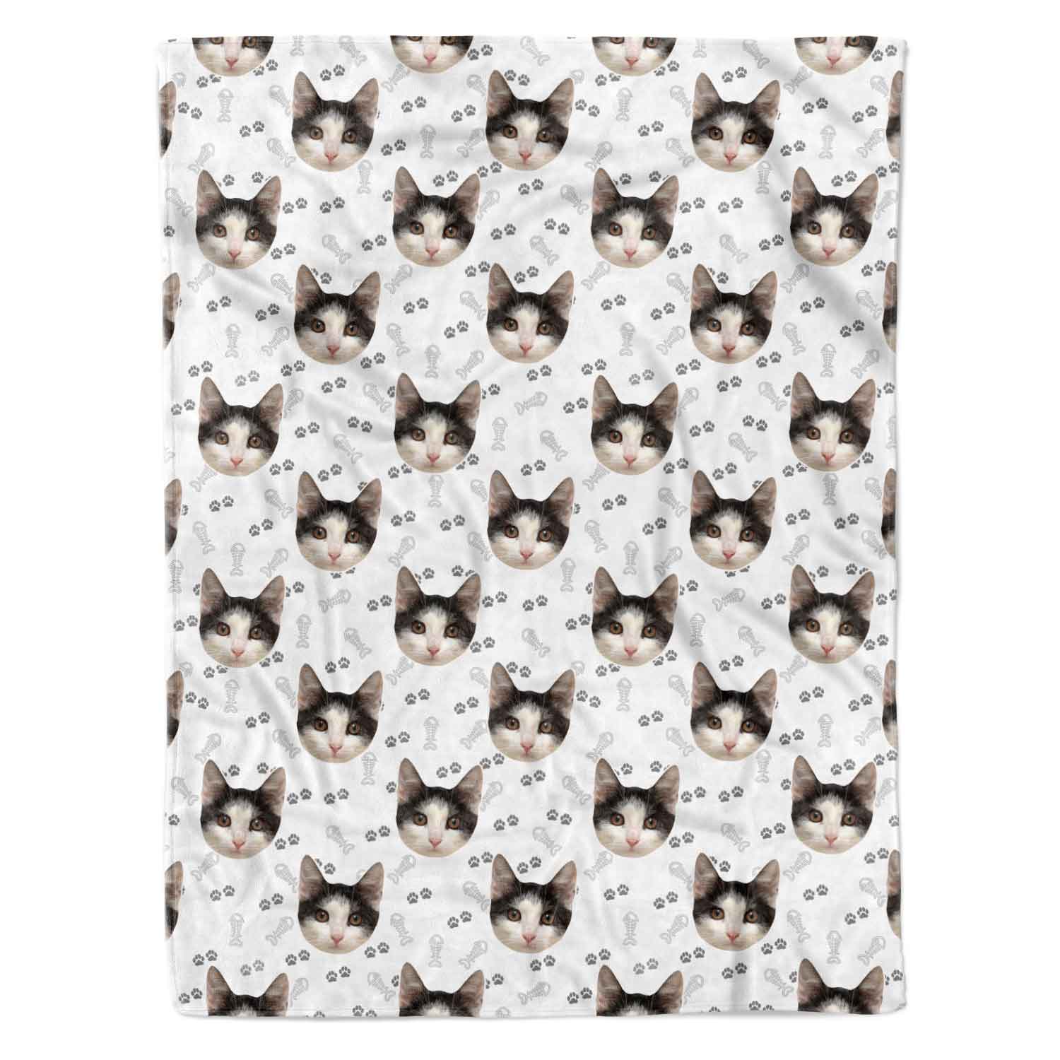 Personalised cat outlet blanket