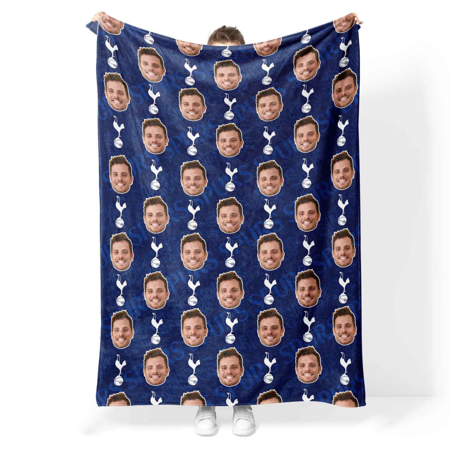 Spurs Personalised Blanket