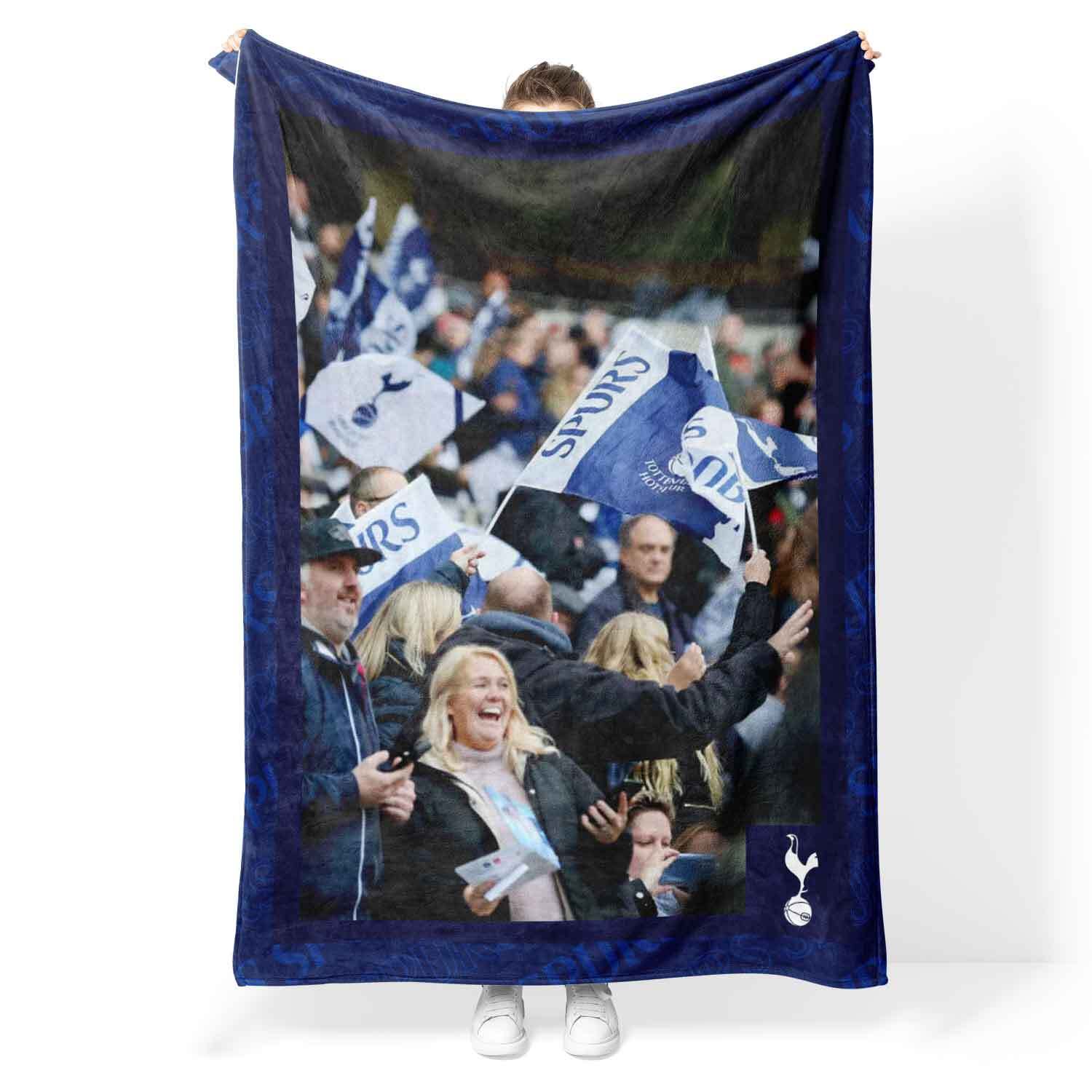 Spurs Photo Blanket