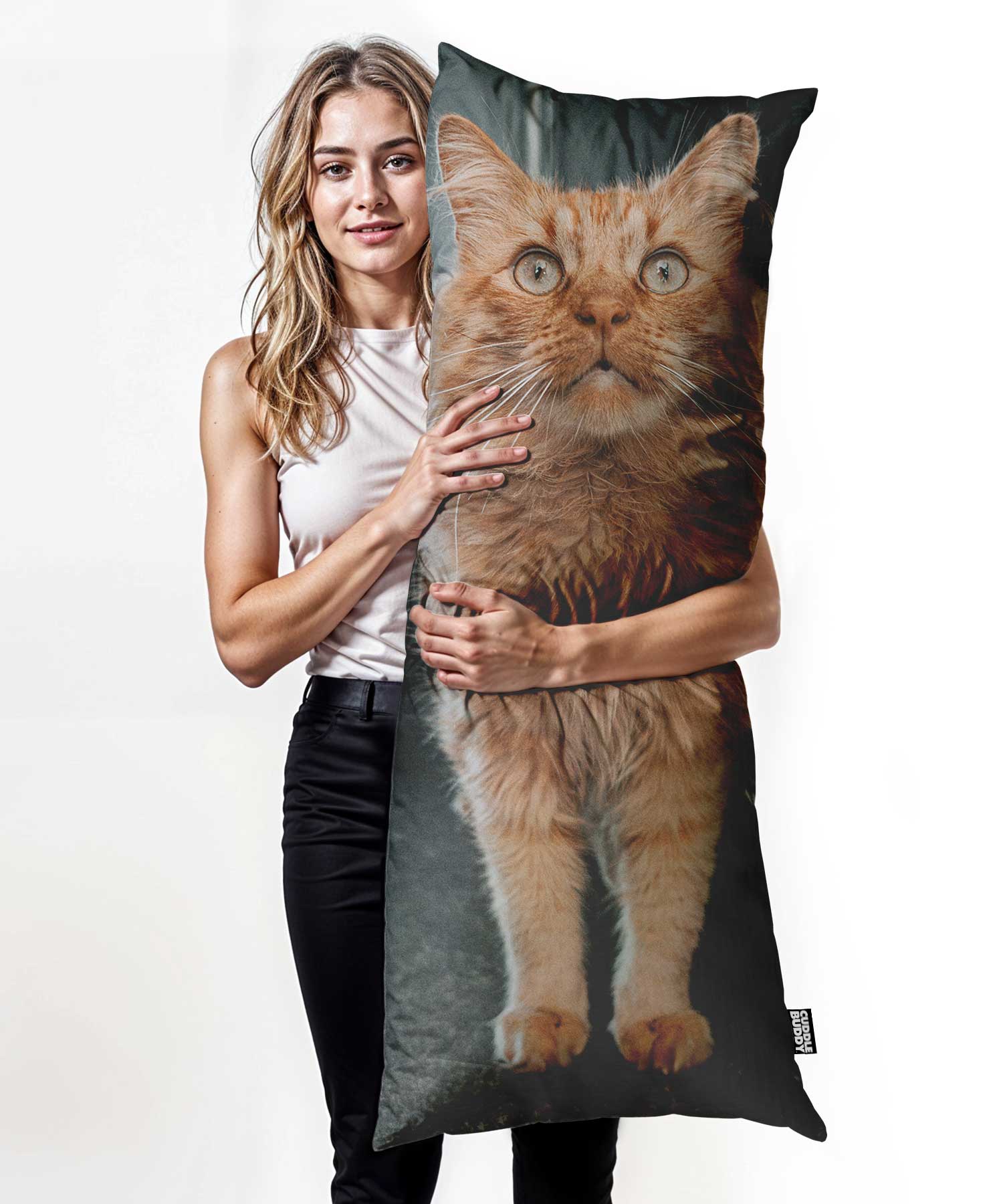 Cat Photo Custom Body Pillow