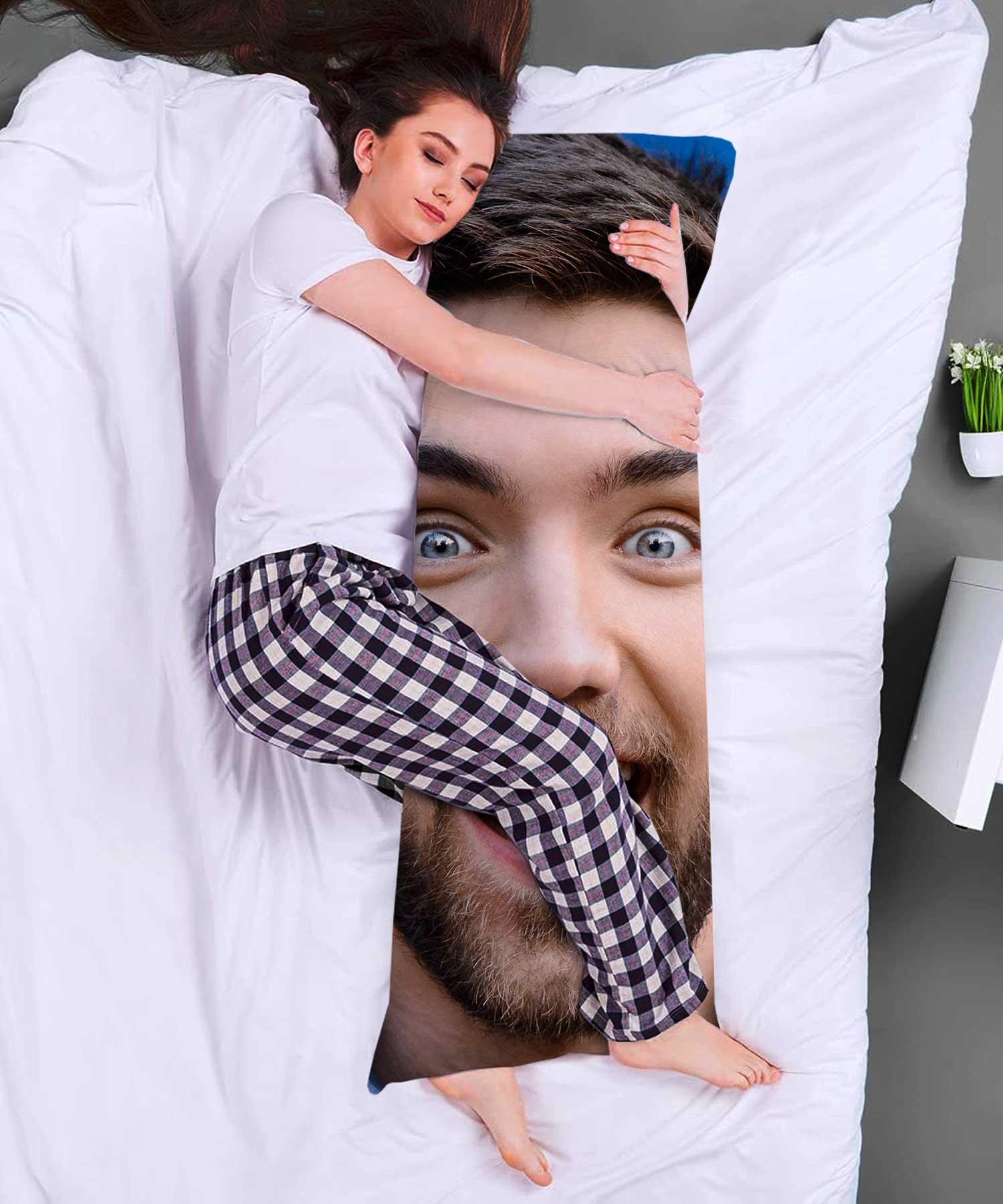 Oversized Face Custom Body Pillow