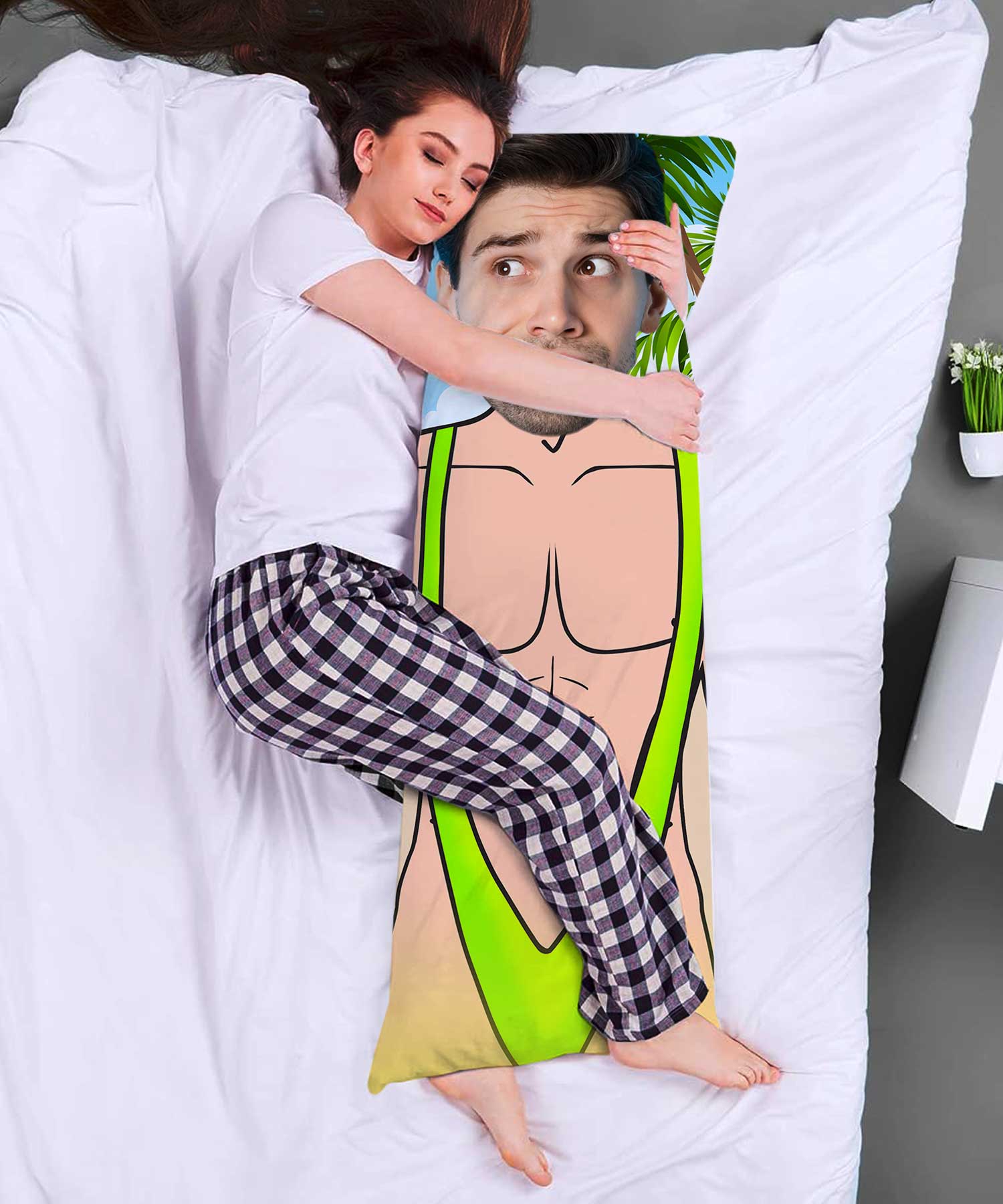 Mankini Cuddle Buddy Custom Body Pillow