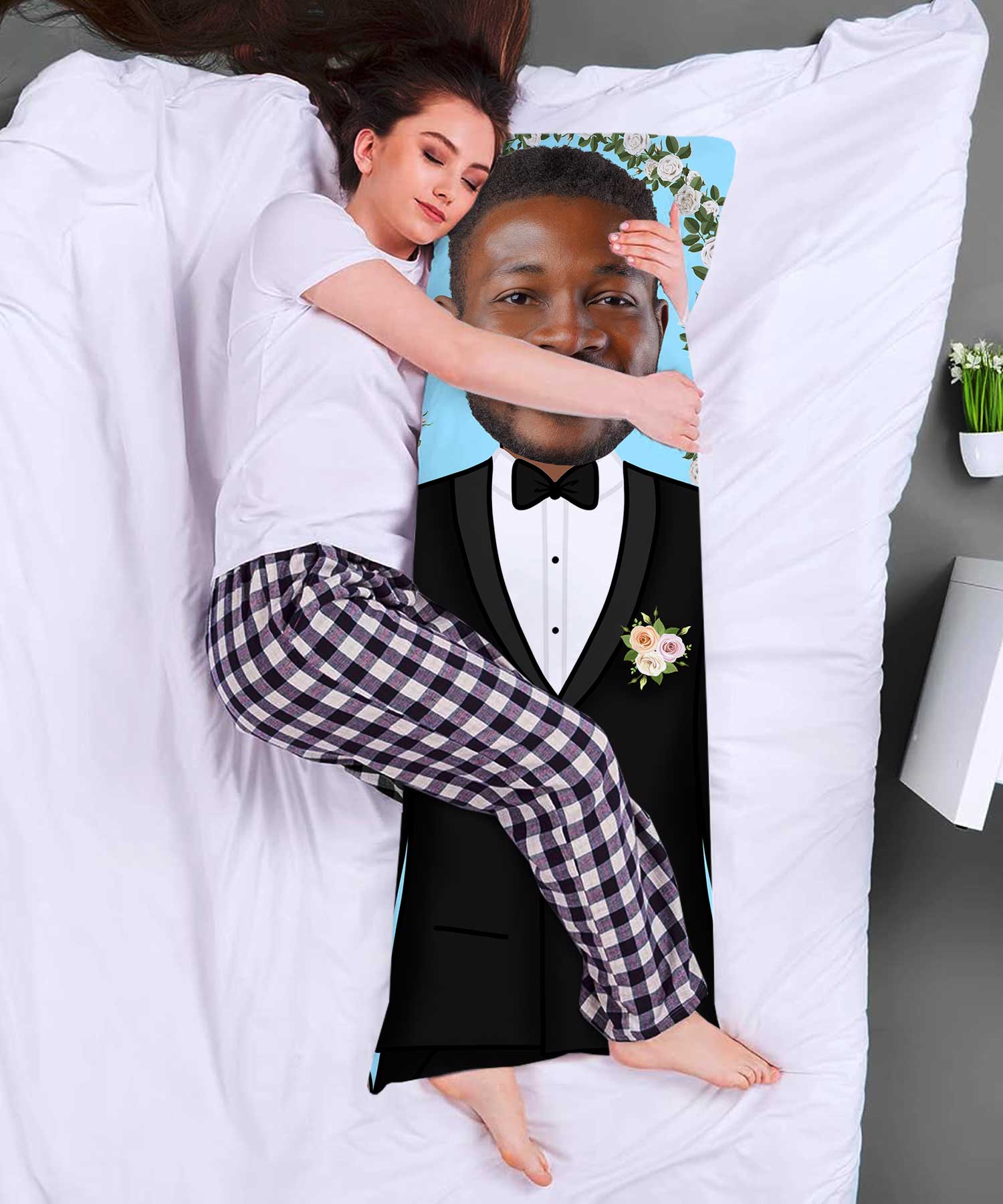 Groom Custom Body Pillow