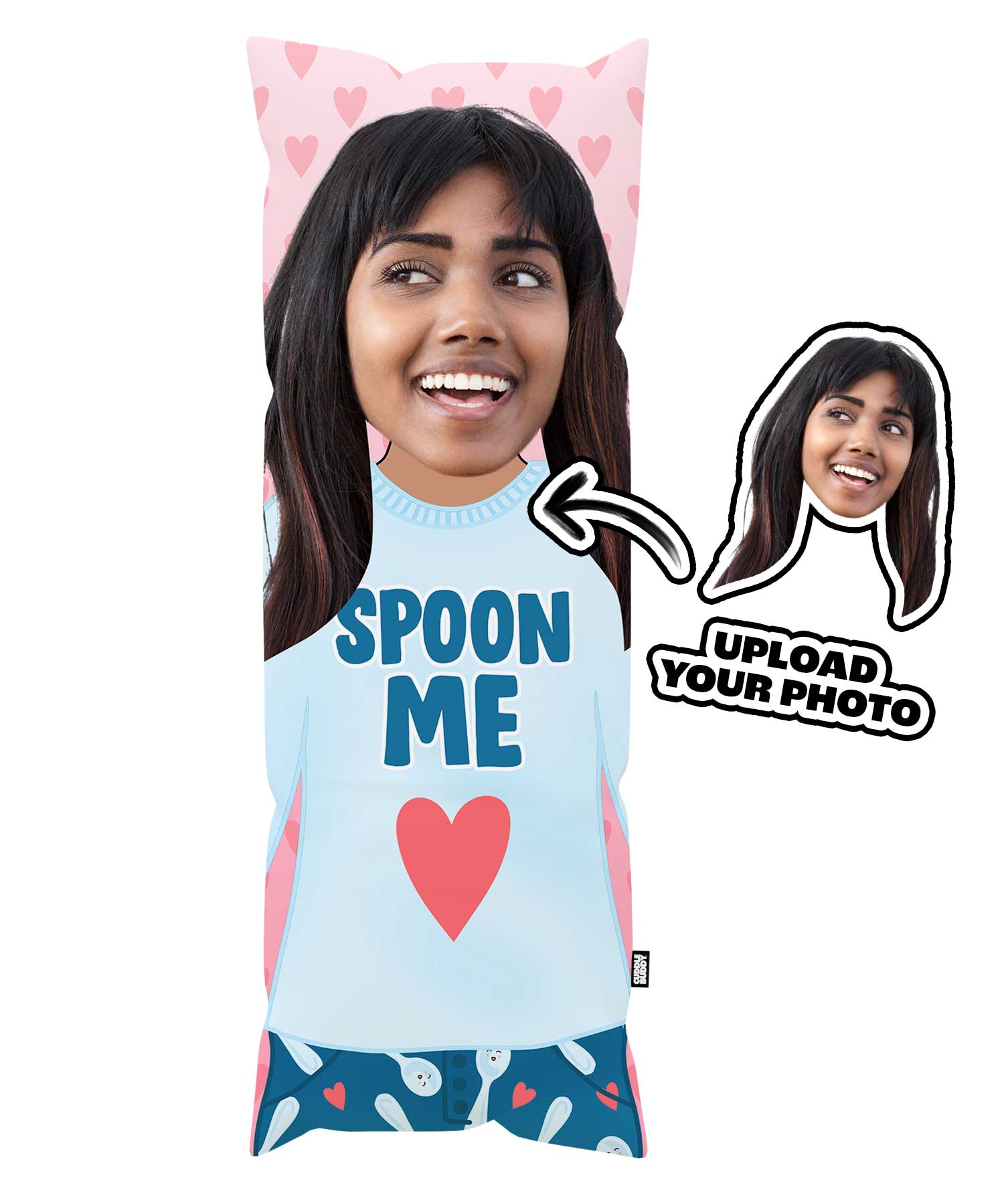 Spoon Me Custom Body Pillow