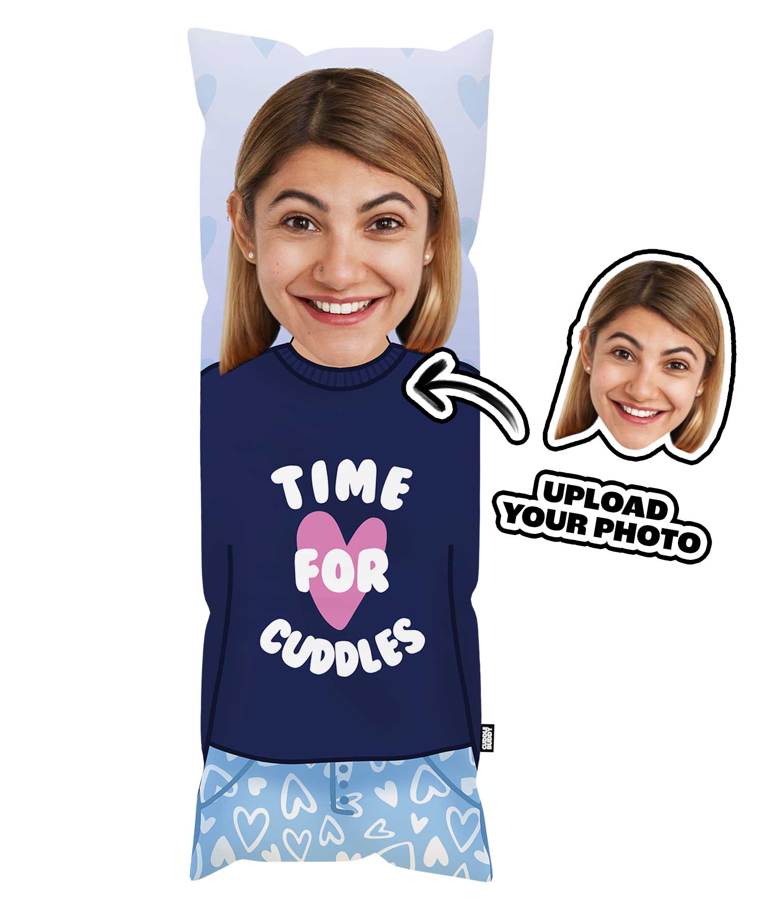 Time For Cuddles Custom Body Pillow