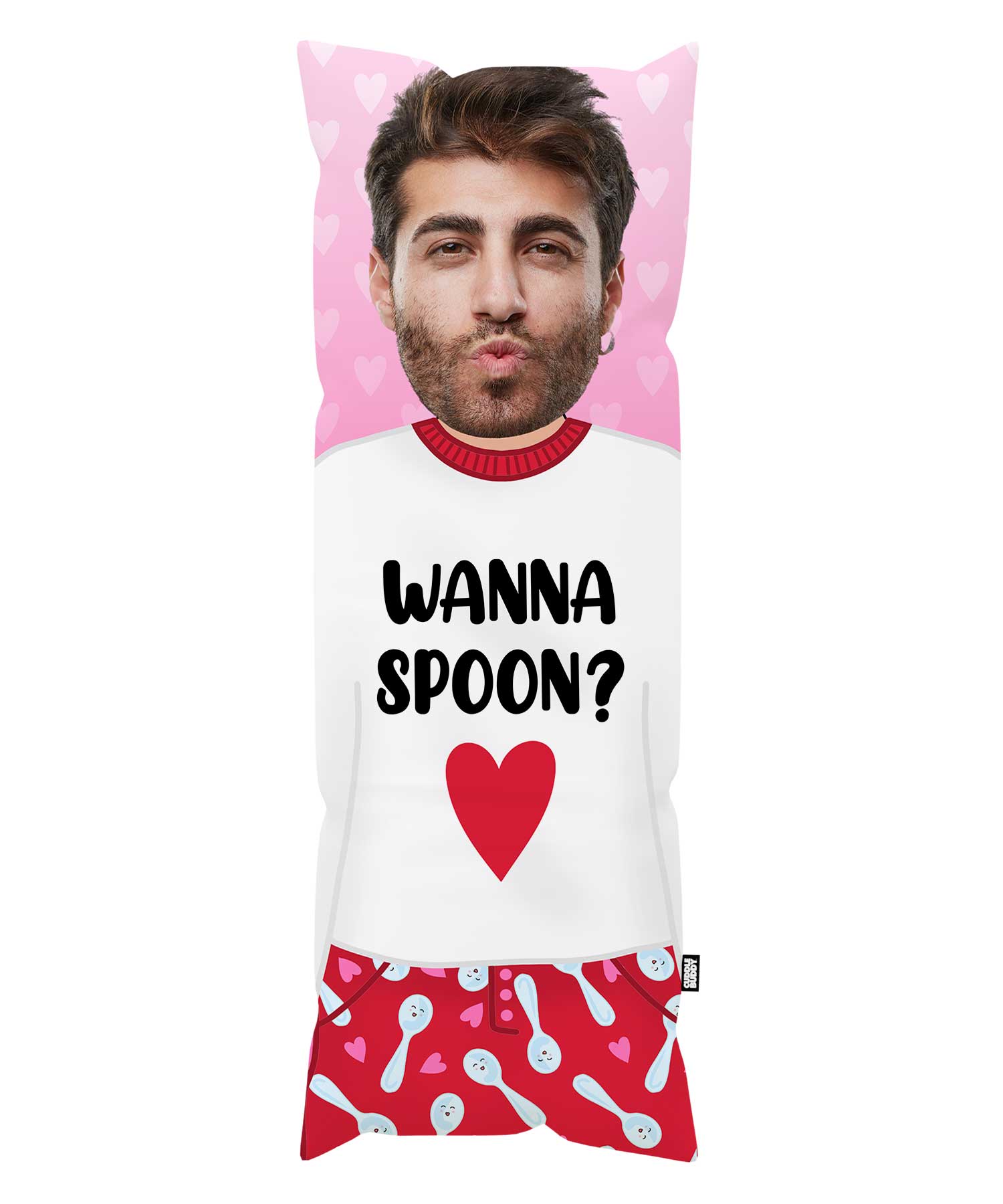 Wanna Spoon Cuddle Buddy - Custom Body Pillow