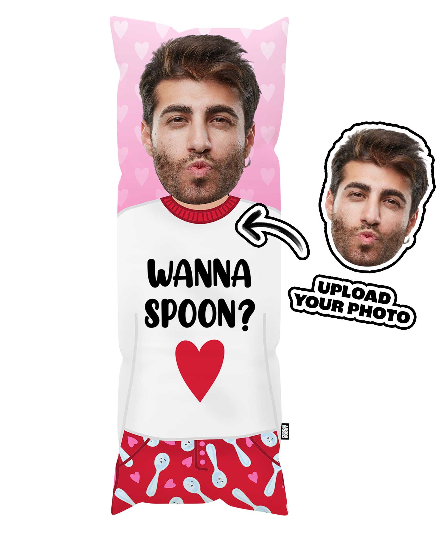 Wanna Spoon Custom Body Pillow