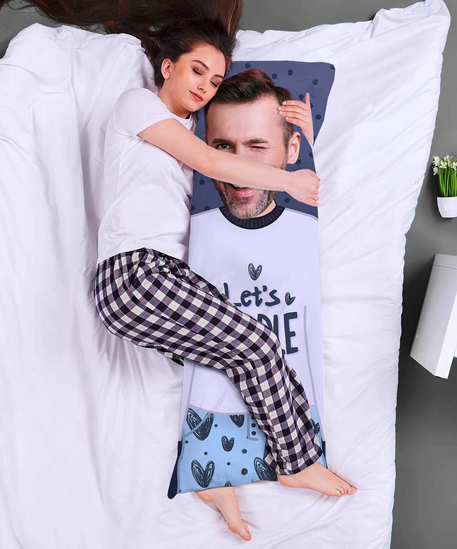 Let's Cuddle Custom Body Pillow