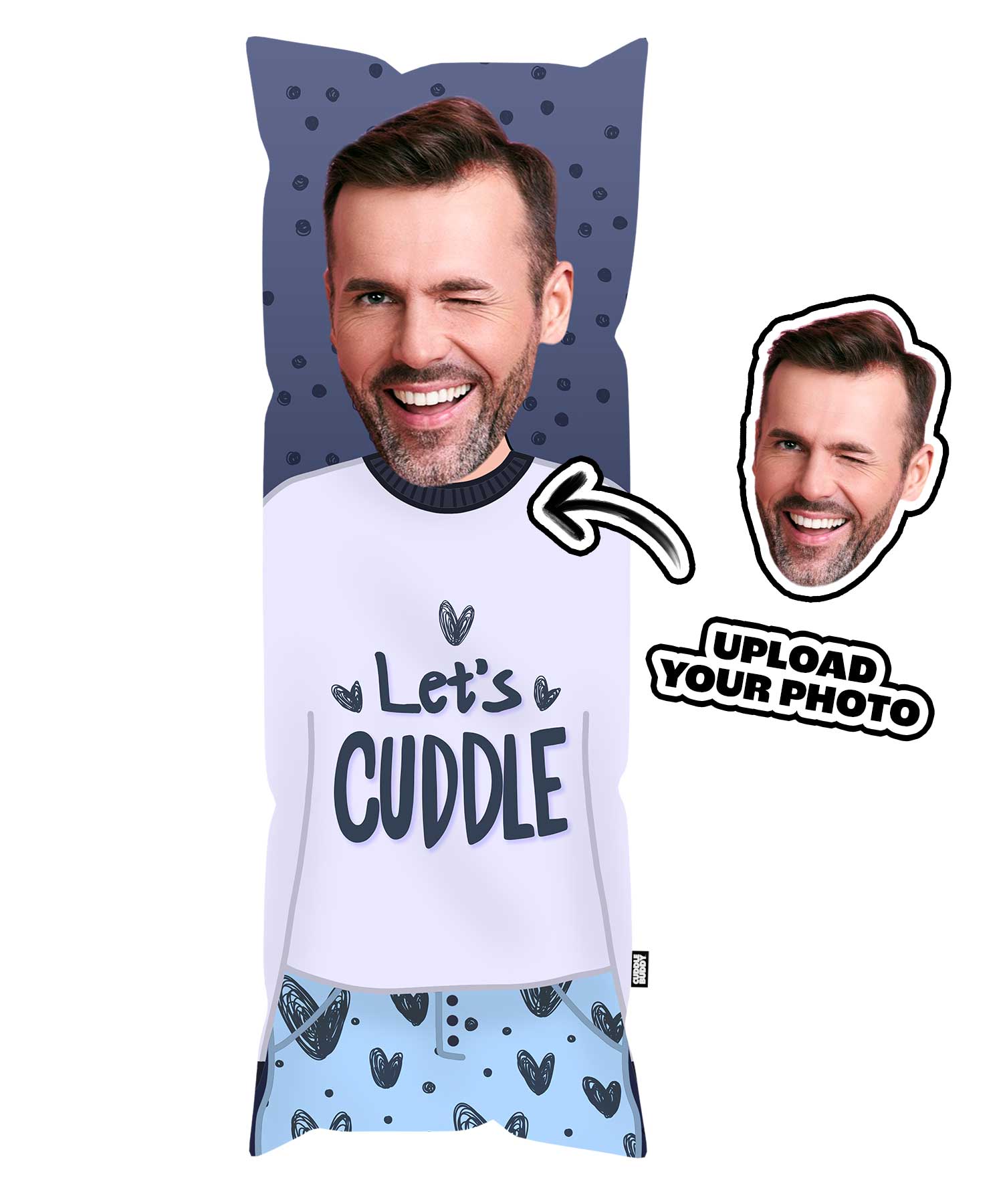 Let's Cuddle Custom Body Pillow