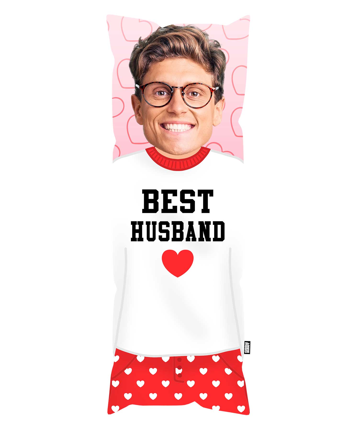 Best Husband Cuddle Buddy - Custom Body Pillow