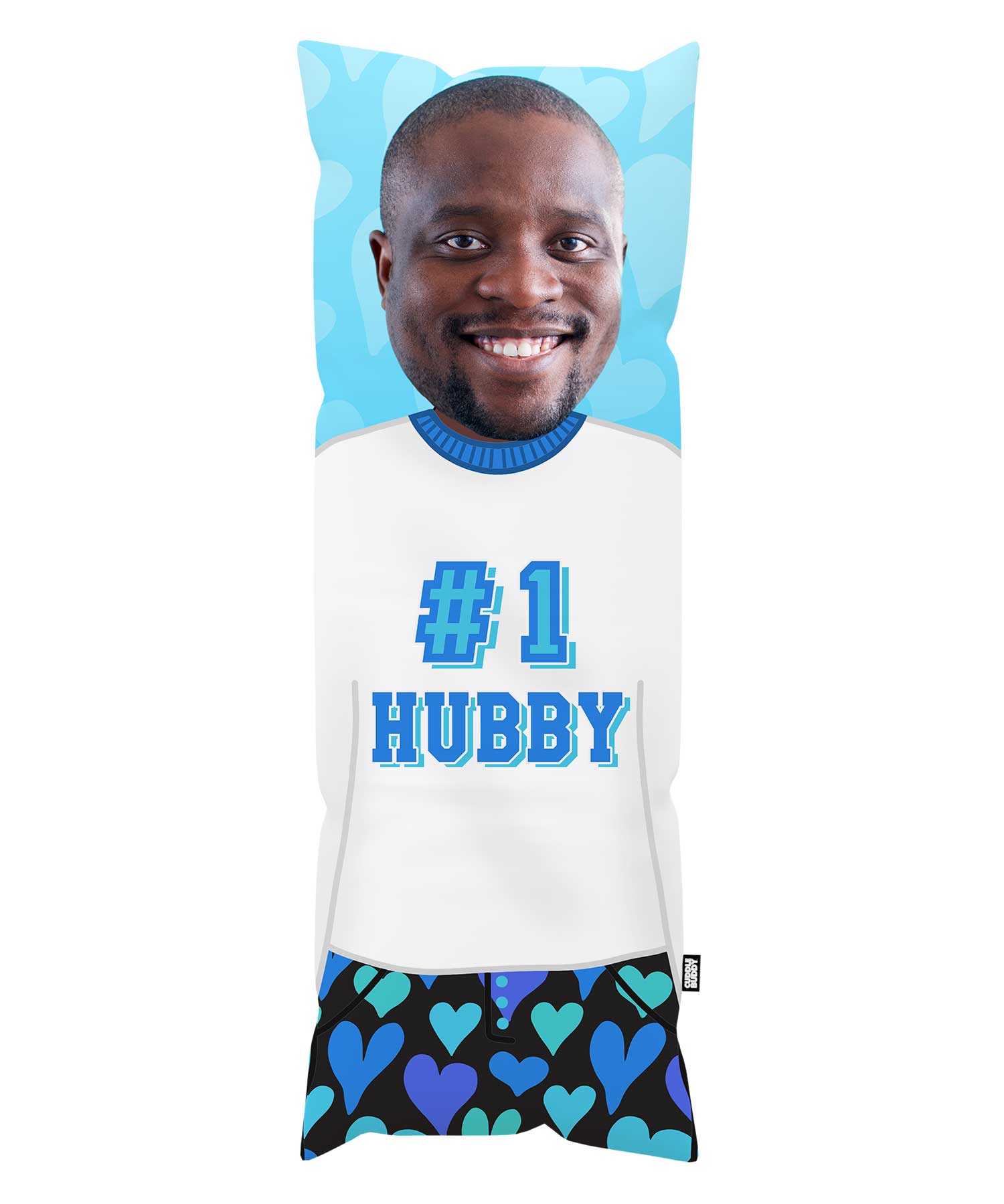 #1 Hubby Custom Body Pillow