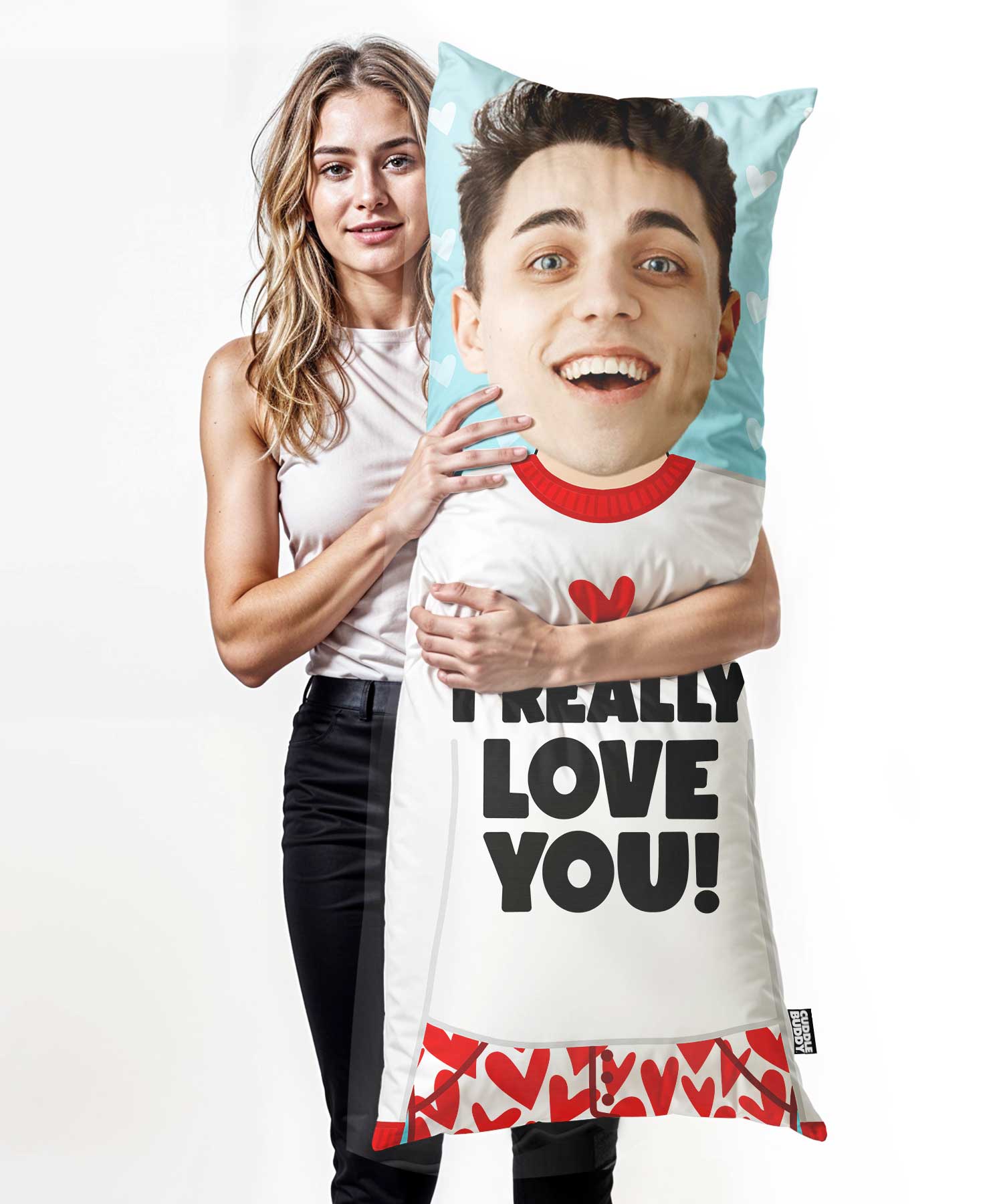 I Really Love You Custom Body Pillow