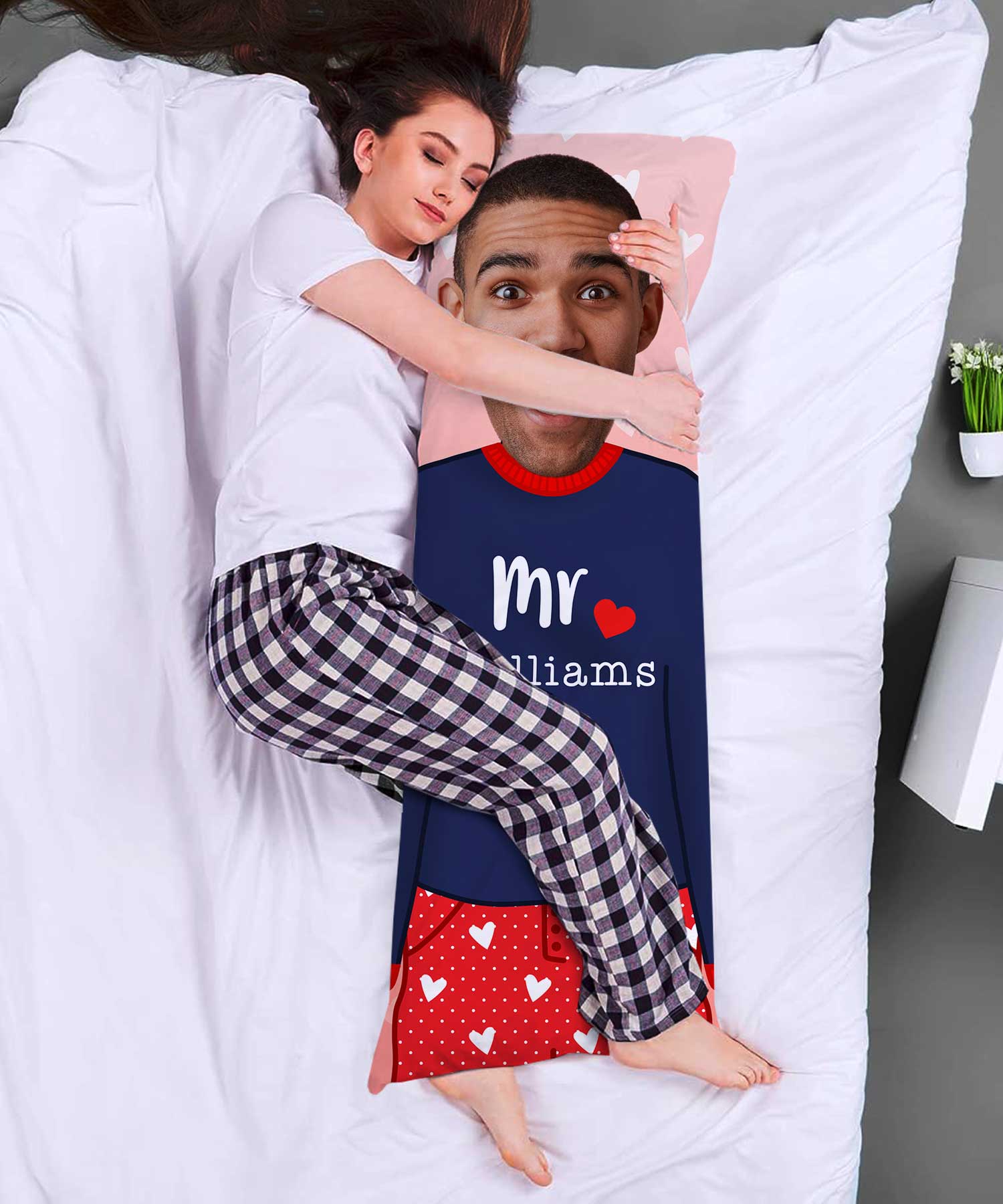 Mr Name Custom Body Pillow