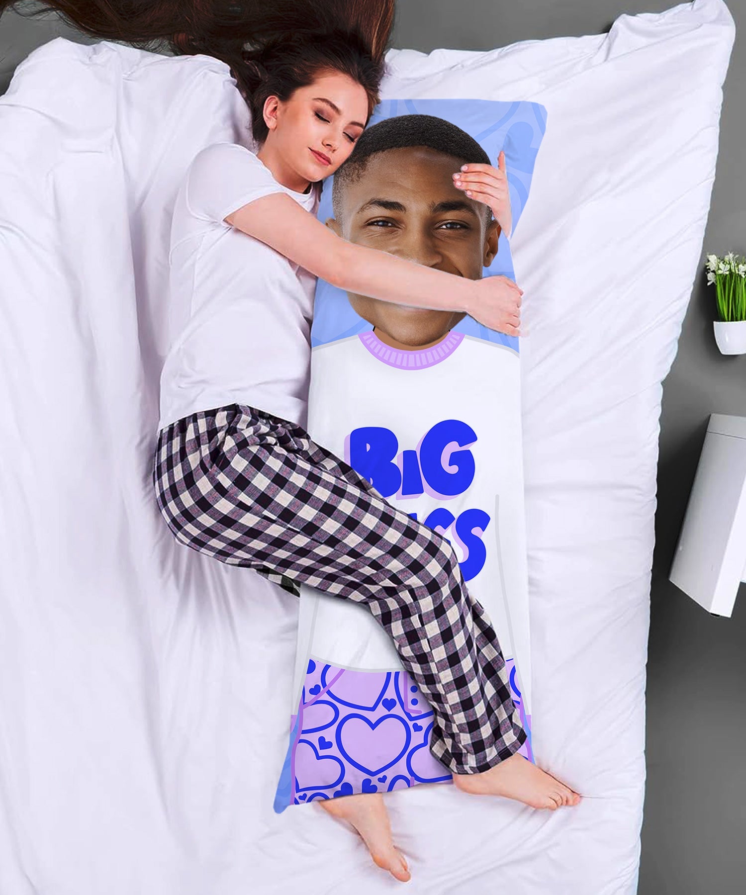 BIG HUGS Custom Body Pillow