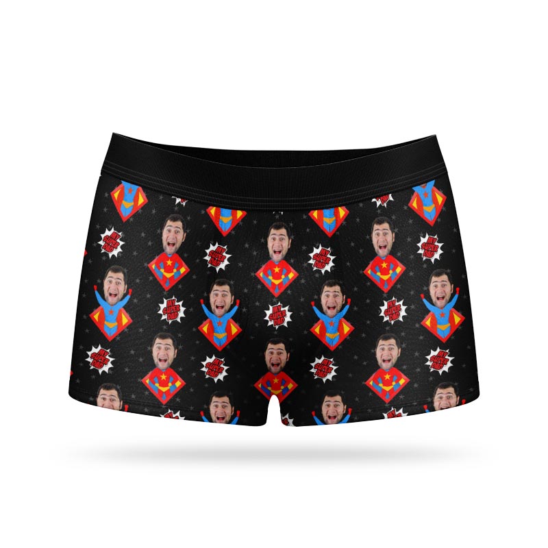 Hero Dad Personalised Boxers