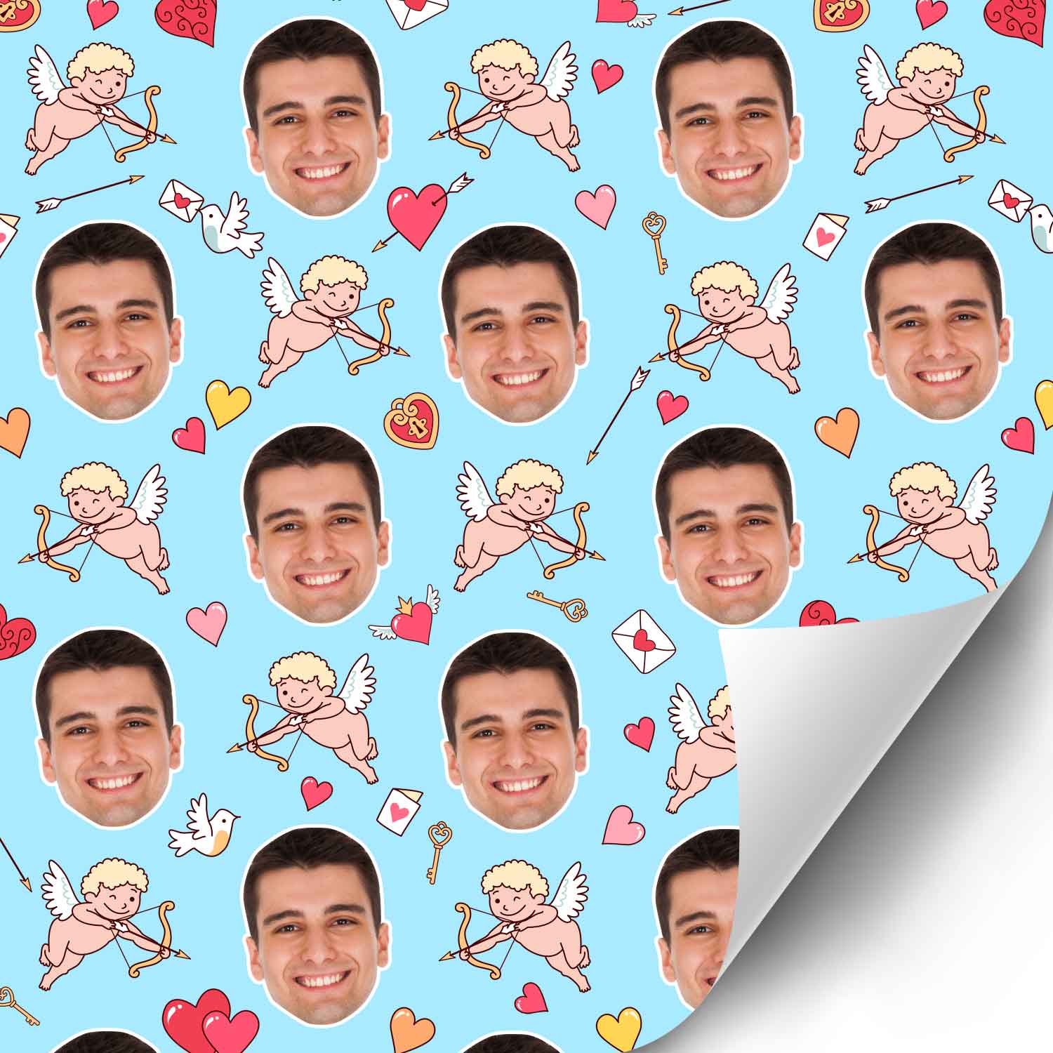 Cupid Boy Wrapping Paper