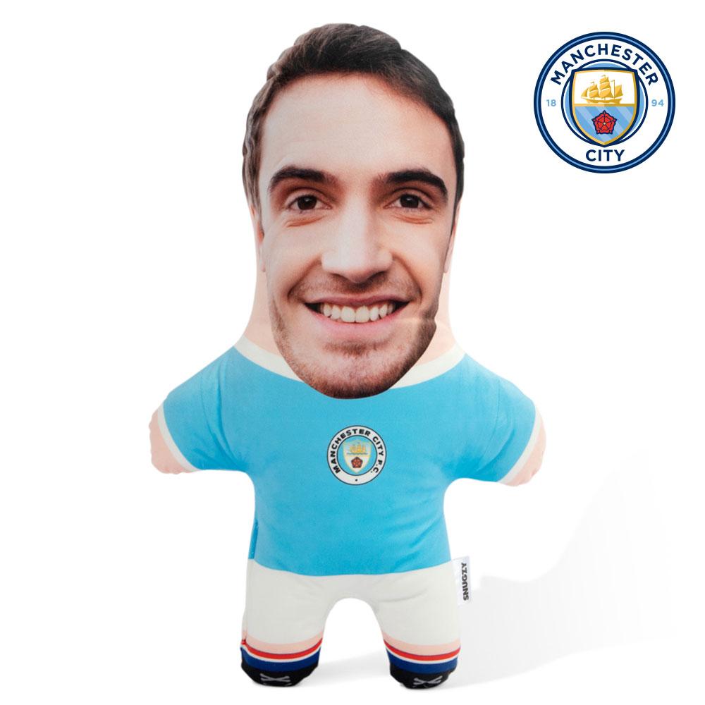 Man City 1972 Face Pillow Doll