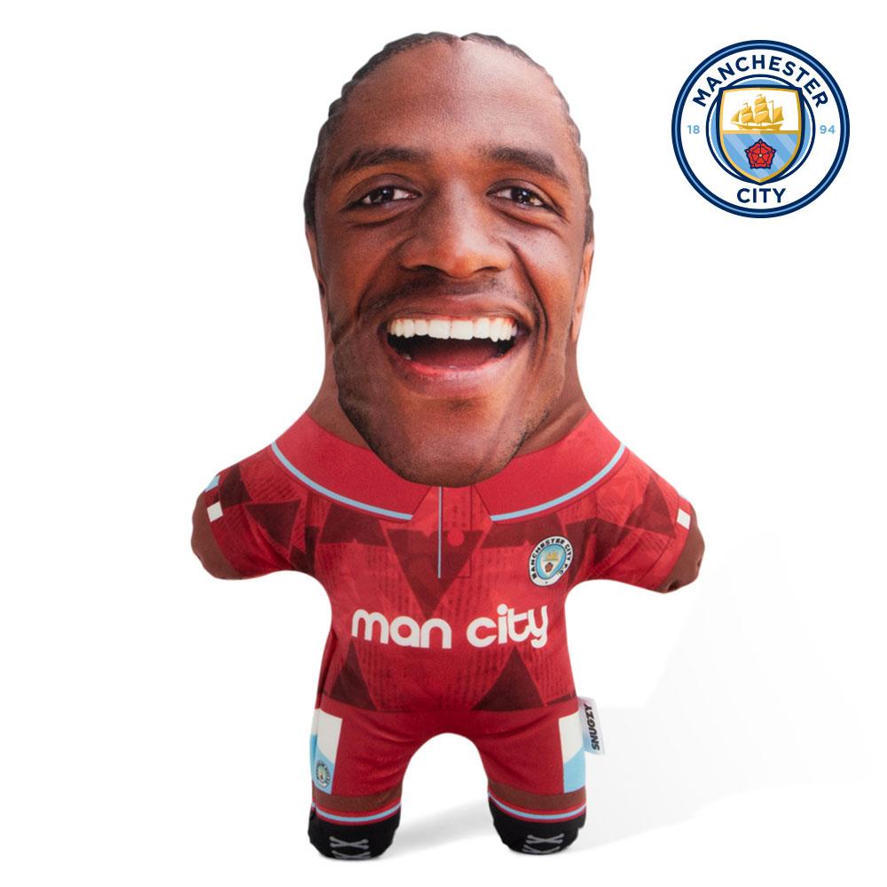 Man City 1989 Away Face Pillow Doll