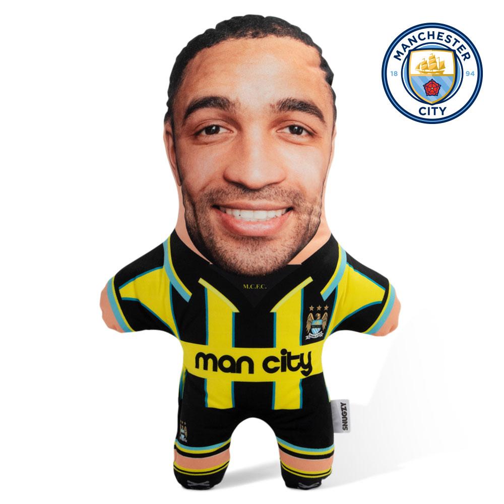 Man City 1999 Away Face Pillow Doll