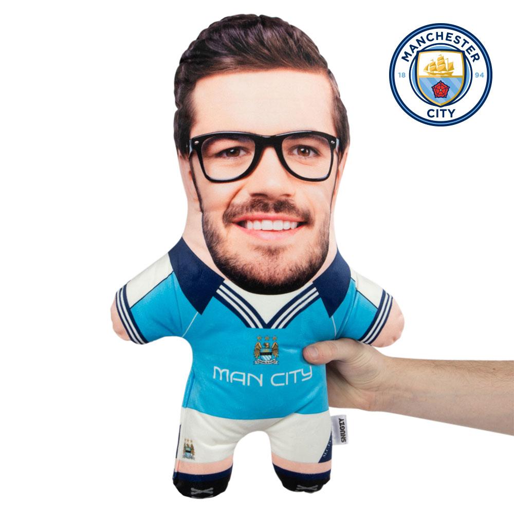 Man City 2000 Face Pillow