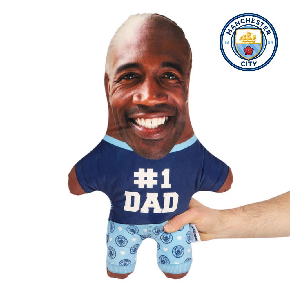 Man City #1 Dad Face Pillow