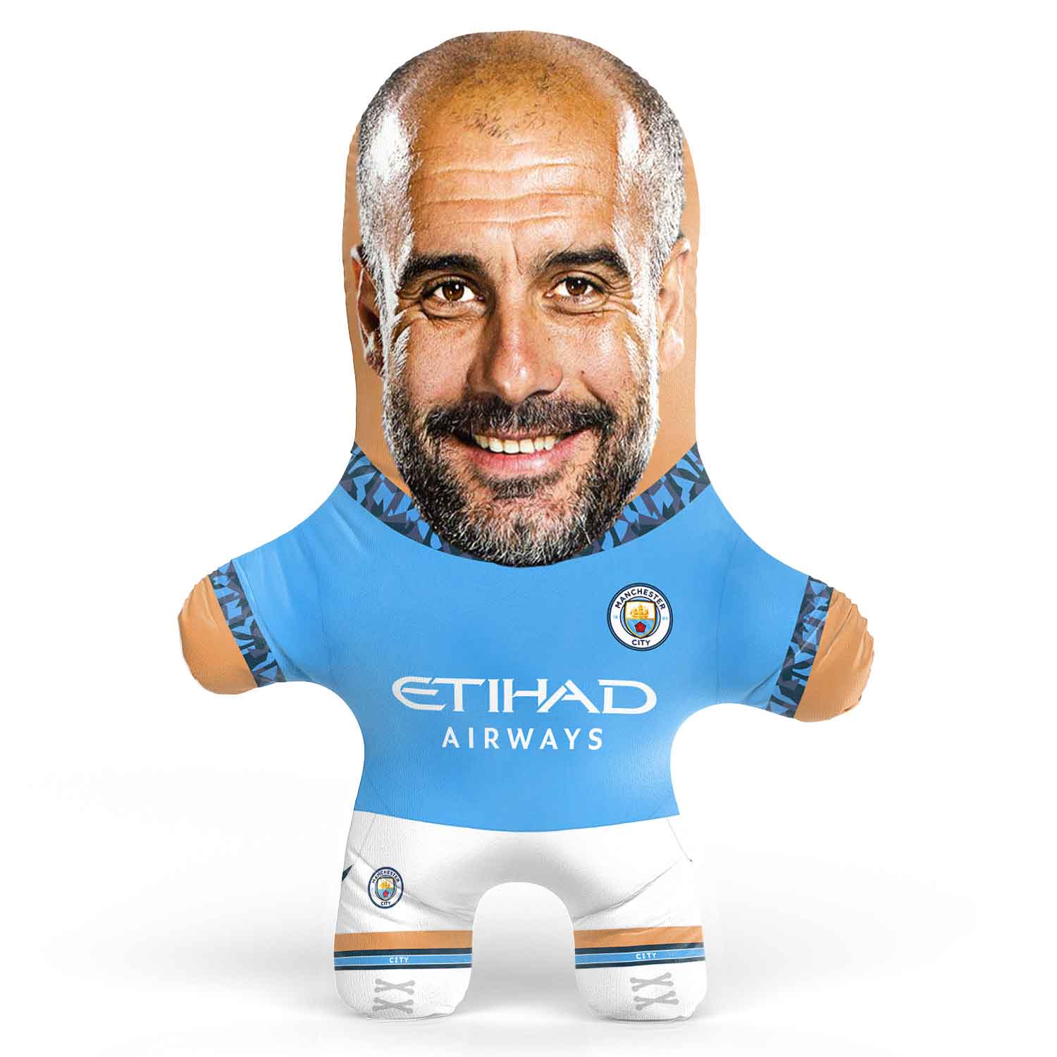 Pep Guardiola Face Pillow