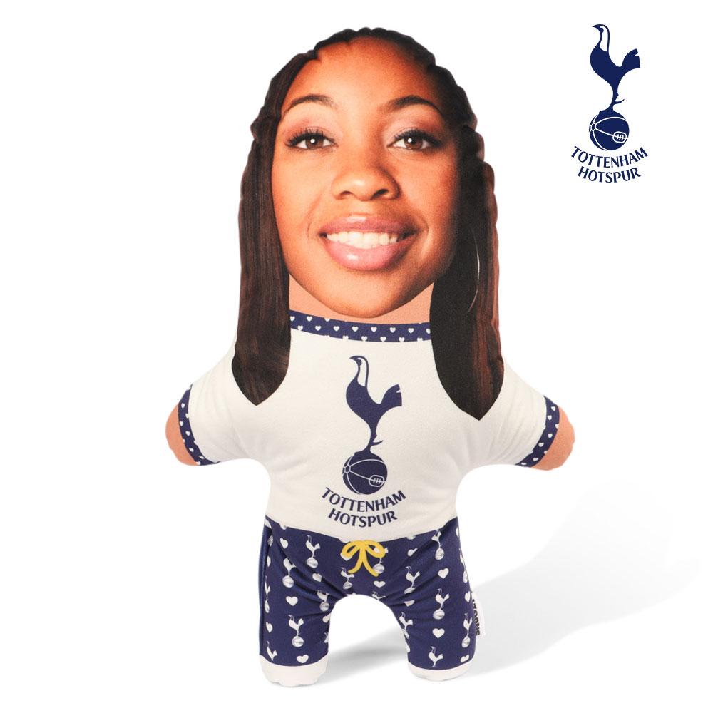 Spurs Hearts Face Pillow Doll