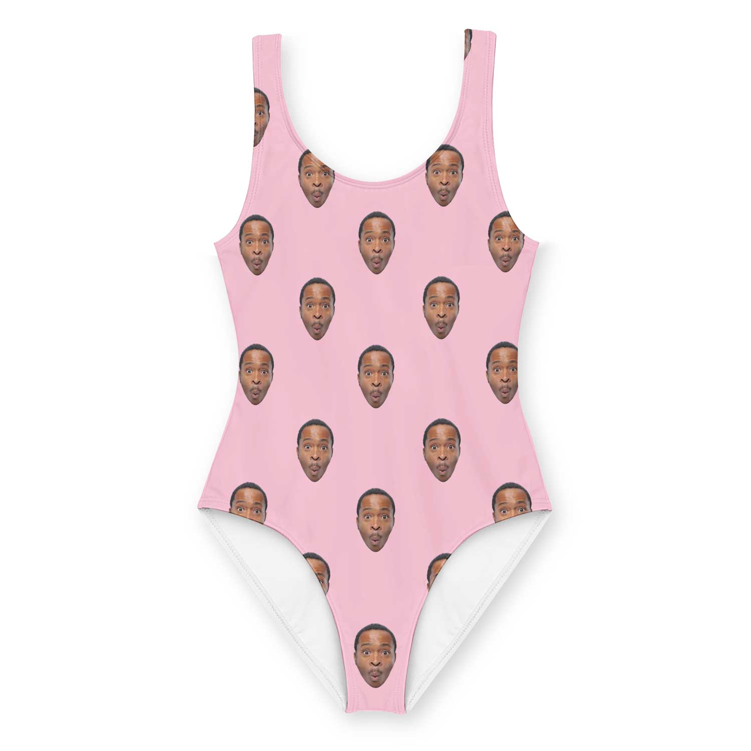 baby pink personalised swimsuit