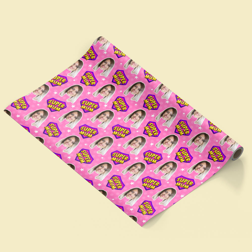 Super Mum Wrapping Paper