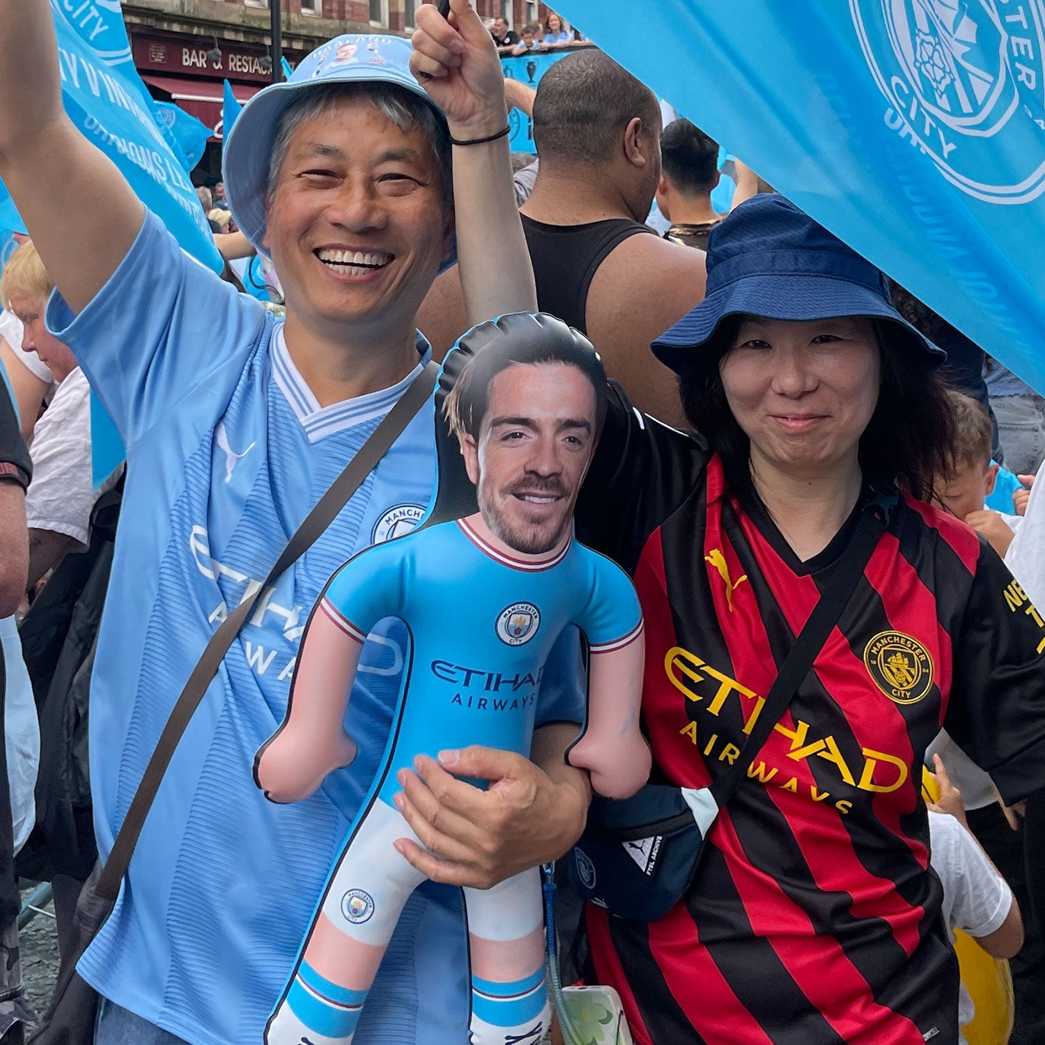 Manchester City Personalised Inflatable