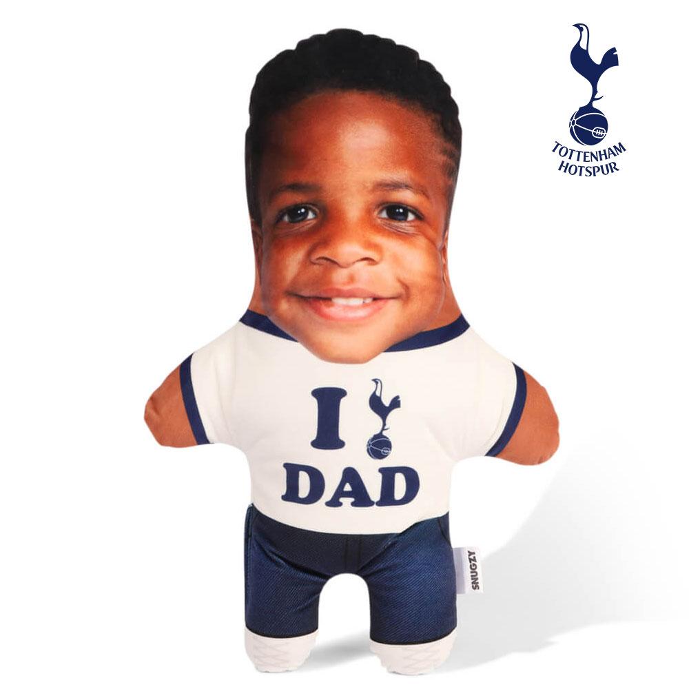 I Love Dad Spurs Face Pillow Doll