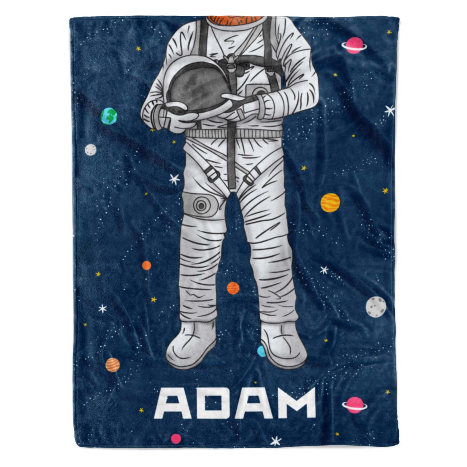 Astronaut Personalised Blanket