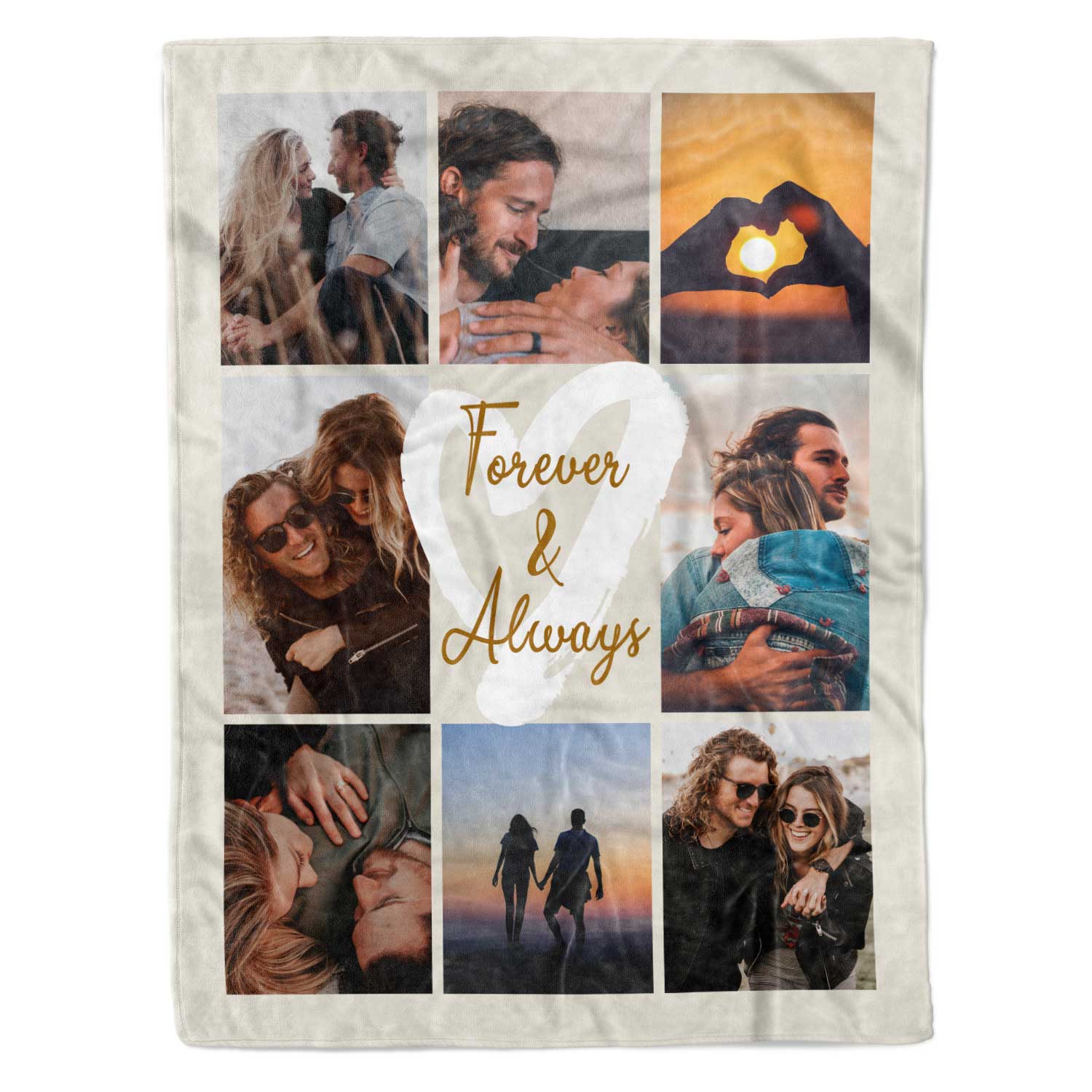 Forever & Always Personalised Blanket