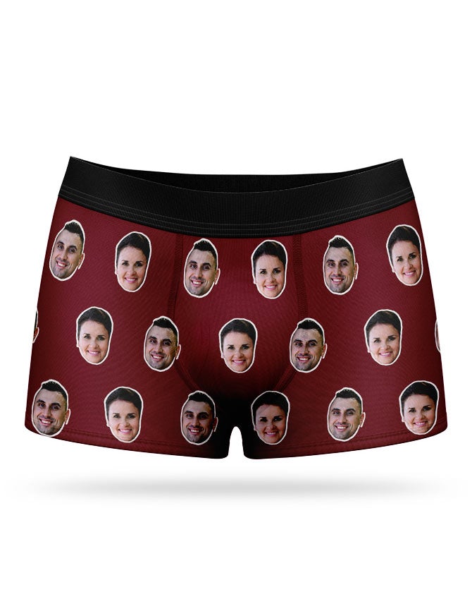 Face hot sale on boxers