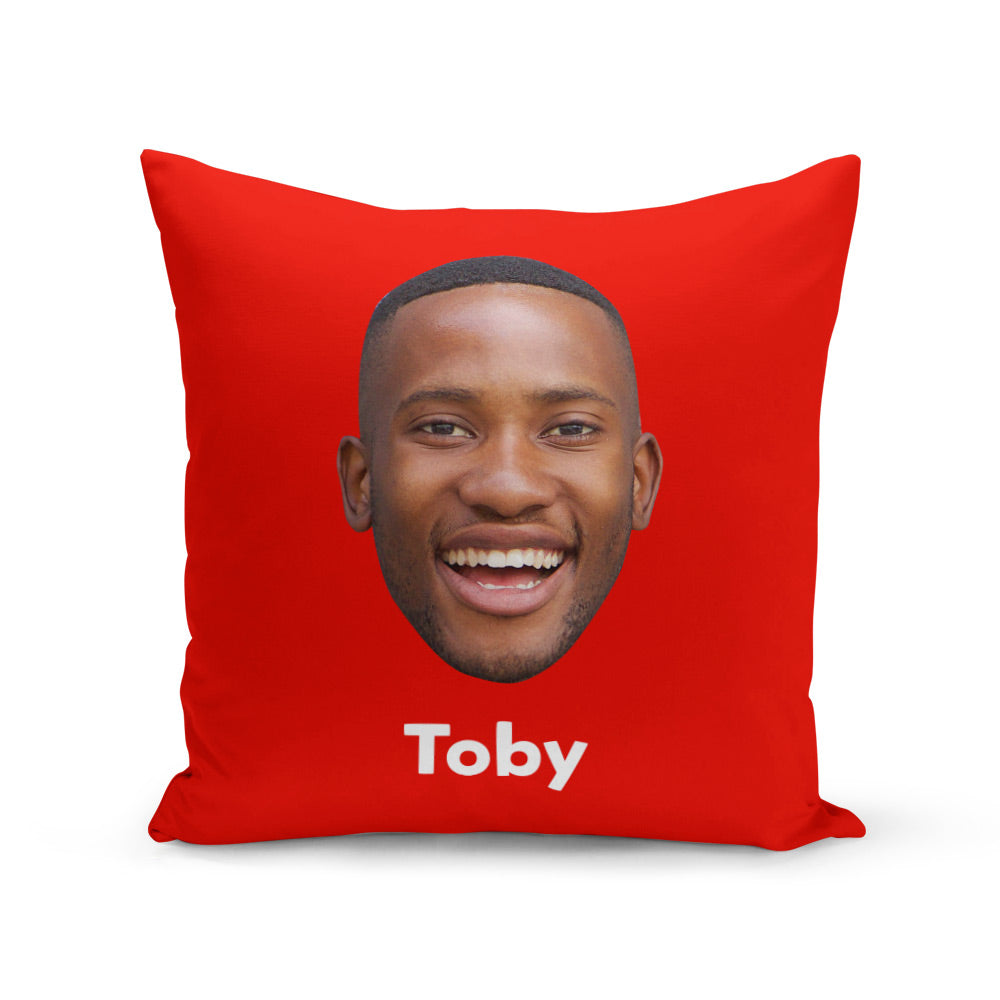 Personalised 2024 face cushion