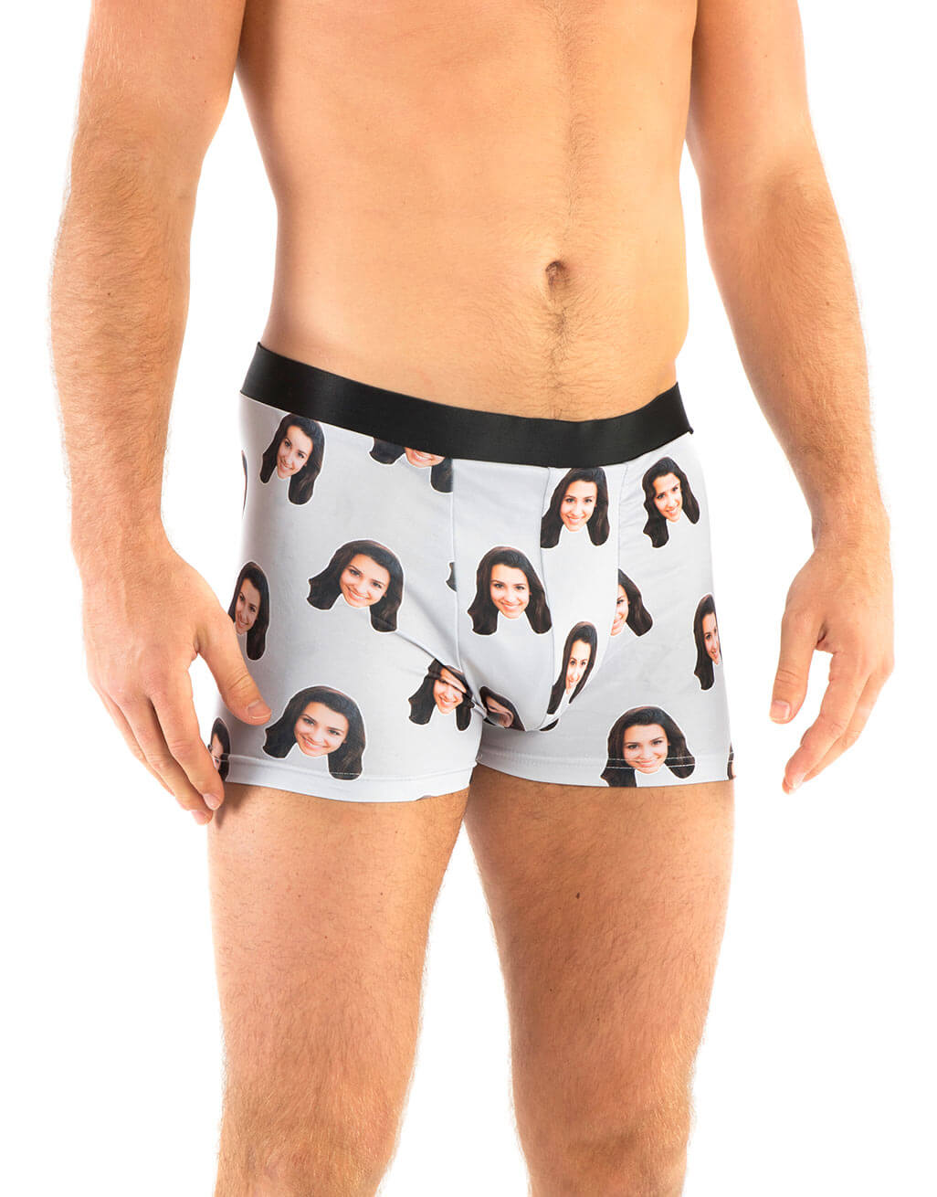 Custom Face Boxer Briefs for Men, Personalized India
