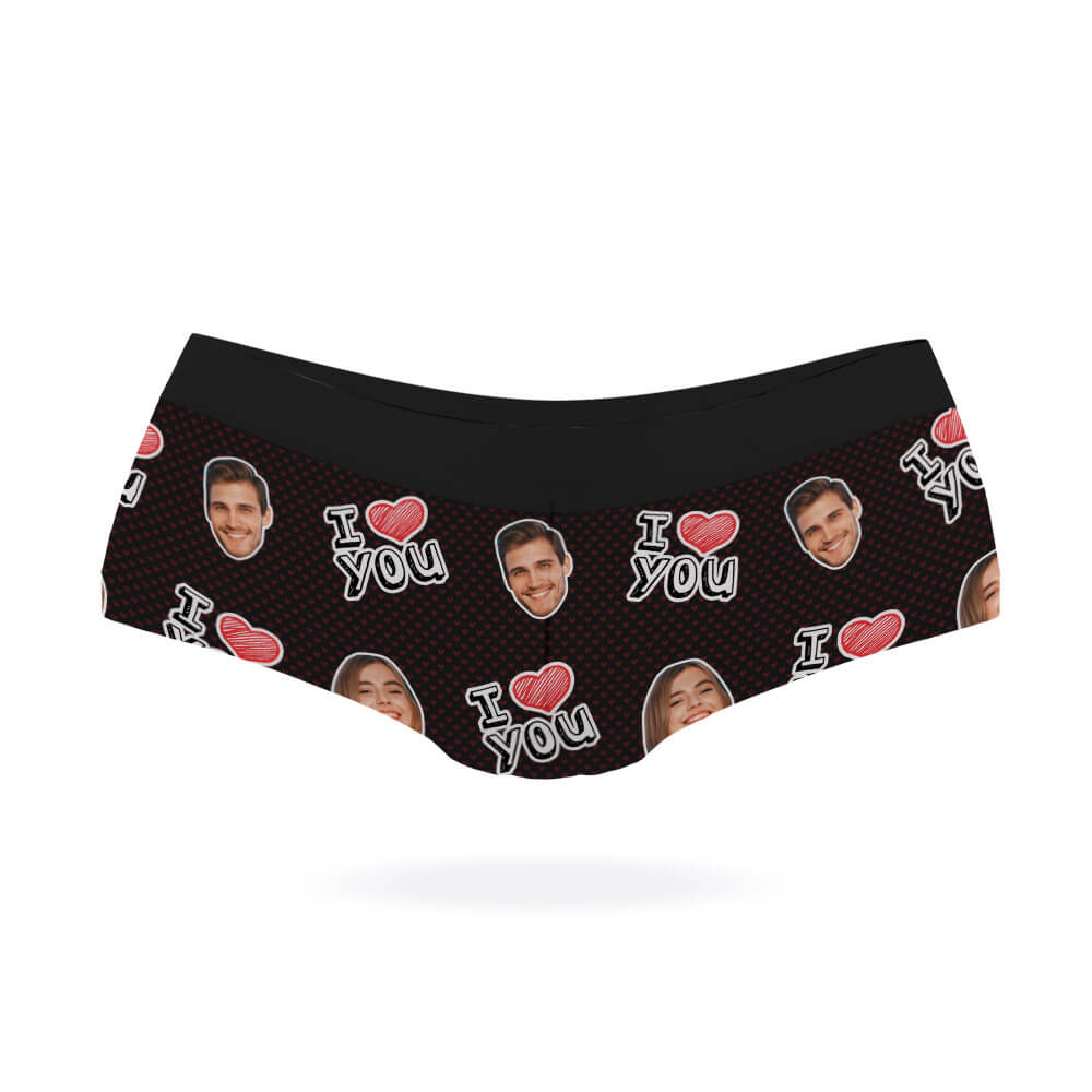 Buy Funny Women's Underwear Personalised Underwear With Your Face Printed  on Them, Professionally Printed on Cotton Knickers Online in India 